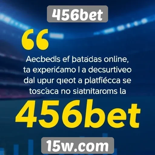 Avaliação da experiência do usuário na 456bet